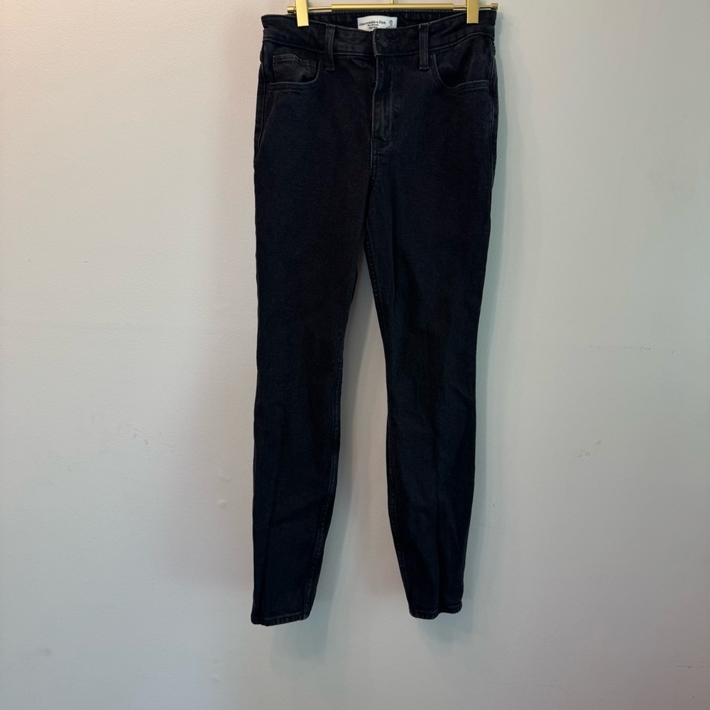 Abercrombie & Fitch Black Skinny Jeans‎